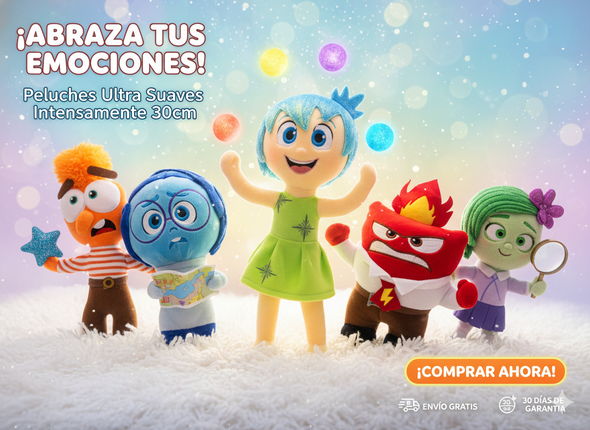 Peluches intensamente 30 cm